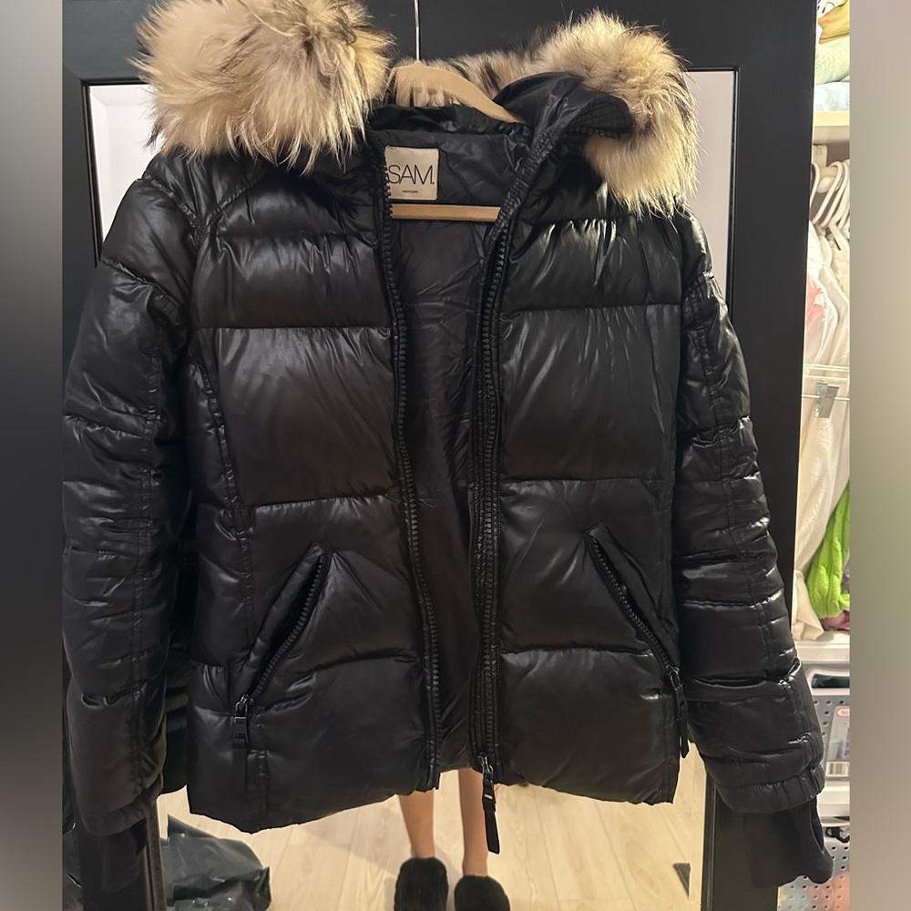 SAM jacket Fur hood